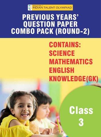 Indian Talent Olympiad_Previous Year Question Paper Combo Pack Set - Class 3 (Round 2)