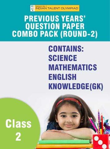Indian Talent Olympiad_Previous Year Question Paper Combo Pack Set - Class 2 (Round 2)