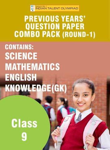 Indian Talent Olympiad_Previous Year Question Paper Combo Pack Set - Class 9 (Round 1)