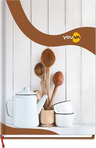 Case Bound | 12.5x17.6 cm | Single Line Notebook | 192 Pages | Navneet Youva | Pack of 2