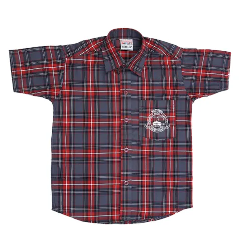 Half Shirt with logo Boys ( Nursery to 8th )
