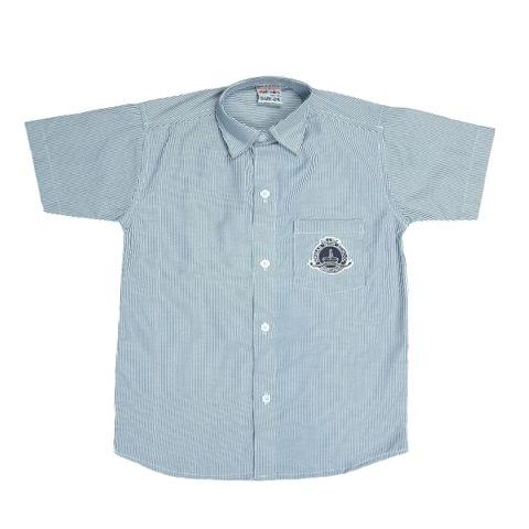 Half Shirt with logo Boys ( Nursery to HKG)