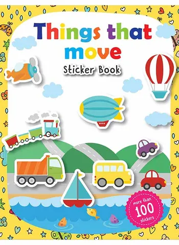Things That Move Sticker Book