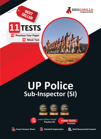 UP Police Sub Inspector (UPSI) Book 2023 (English Edition) - 8 Mock Tests and 3 Previous Year Papers (1700 Solved Questions) with Free Access to Online Tests