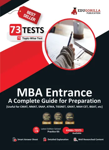 MBA Entrance Exam 2023 - 73 Topic-wise Solved Tests For Various National and State Universities/Institutes CAT, MAT, NMAT, SNAP, ATMA, TISSNET, GMAT, MAH CET with Free Access to Online Tests
