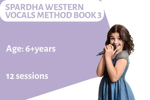 SPARDHA WESTERN VOCALS METHOD BOOK 3