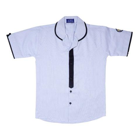 Checks Baby Collar Shirt (Std. 6th to 10th)
