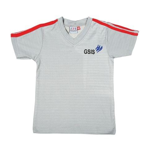 Half T-Shirt With Stripes (Std. 1st to 10th)