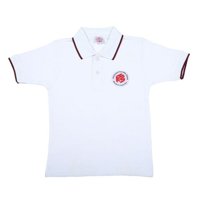 T-Shirt With Badge And Logo (Std. 1st to 4th)