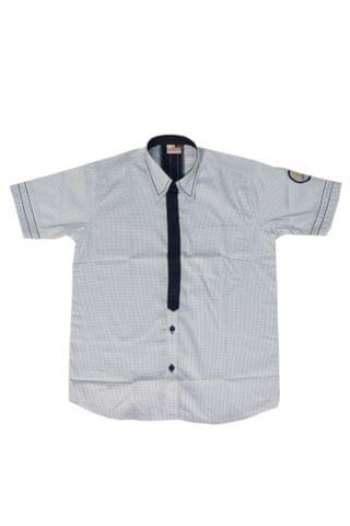 Checks Shirt With Logo (Nur., Jr. and Sr. Level)