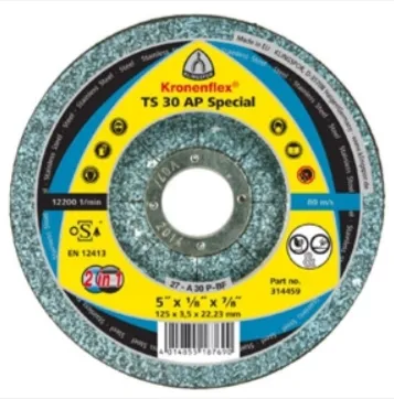 KLINGSPOR 358410 A 4.1 / 2X1.0 steel / disc cutting disc