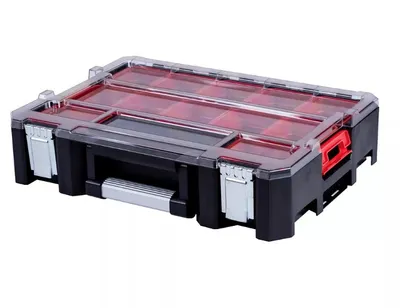 Transparent 17 "organizer with removable compartments