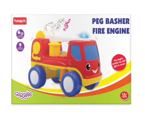 Giggles Peg Basher Fire Engine