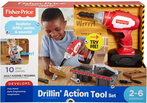 Fisher Price Drilling Action Tool Set