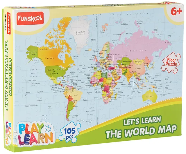 LET?S LEARN THE WORLD MAP