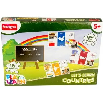 LET?S LEARN COUNTRIES PUZZLE