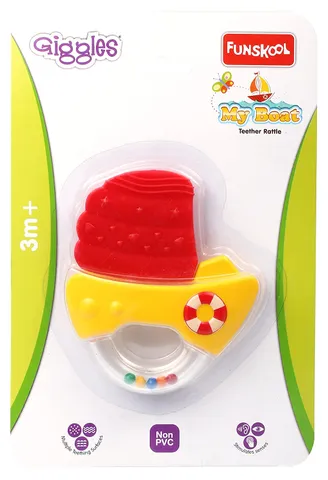 Giggles My Boat Teether Rattle