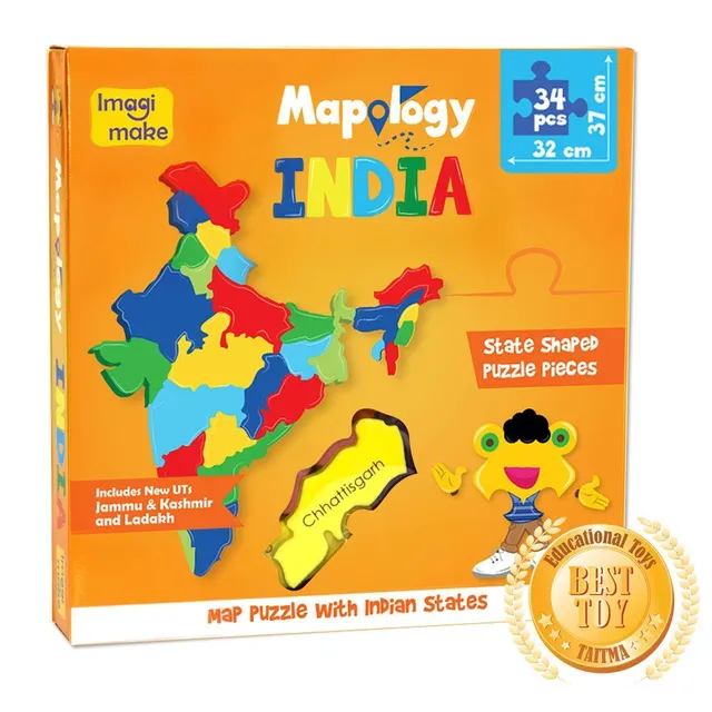 Imagimake Mapology State Of India Map Puzzle