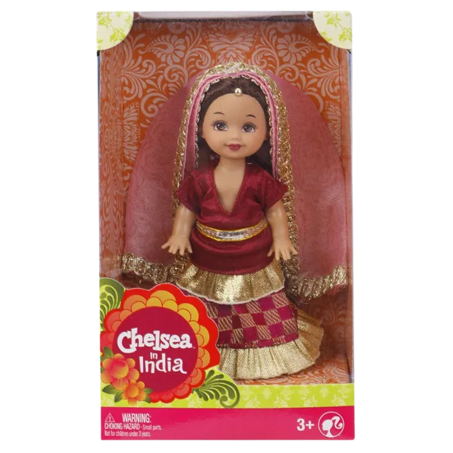 Barbie Chelsea In India Maroon