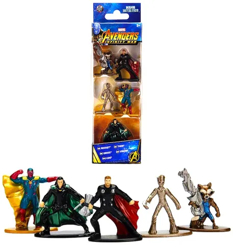 Jada Marvel Avengers Infinity War Nano Metal Figures