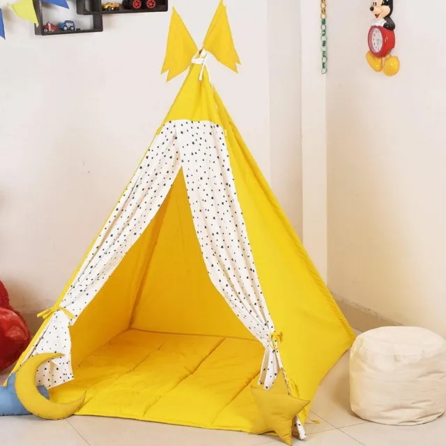 Sun & Star Teepee Tent Large With Quilt