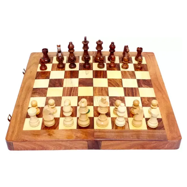 AVM Sheesham Wooden Chess Set 12 Inch