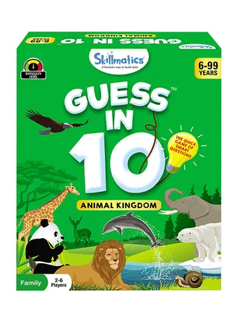 Skillmatics Guess In 10 Animal Kingdom