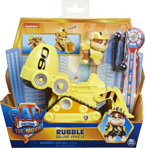 Paw Patrol Movie Themed Deluxe Vehicle RUBBLE
