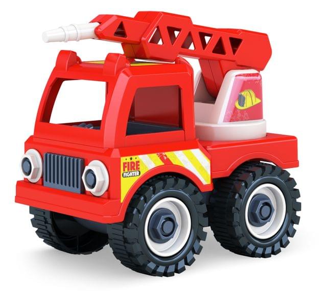 Winmagic Mighty Machines Buildables Aerial Fire Truck