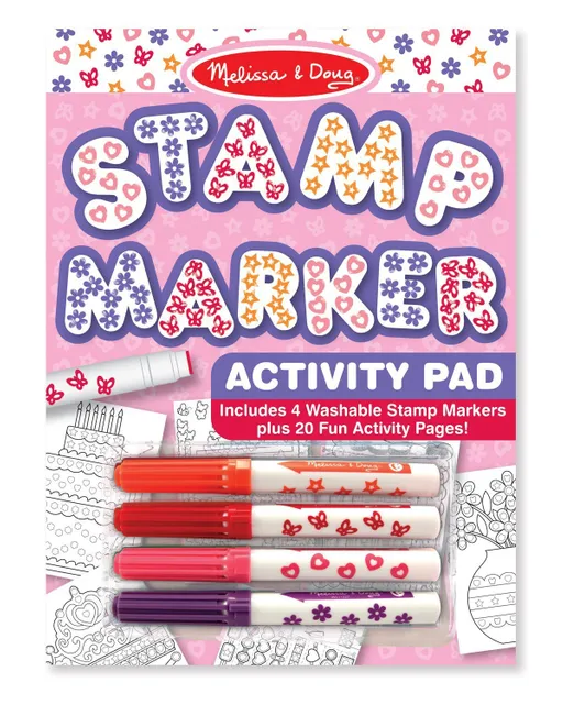 Melissa and Doug Stamp Marker Activity Pad Pink