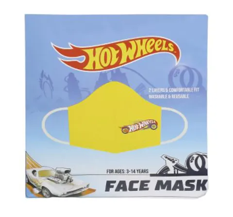 Hot Wheels Face Mask