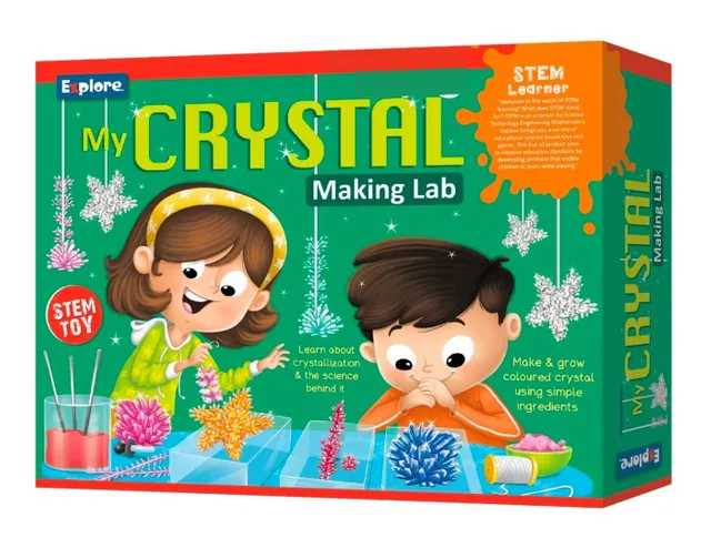 Explore My Crystal Making Lab