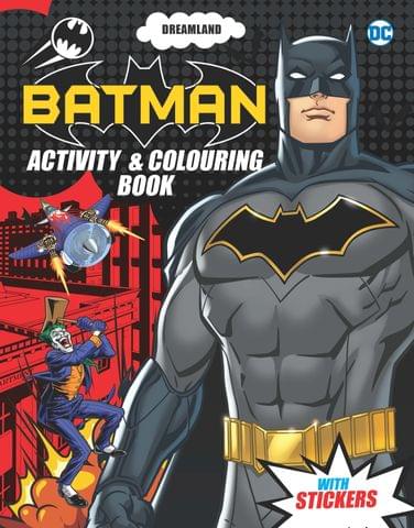 Batman Activity and Colouring Book