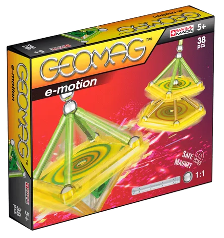 Geomag Magnetic E-motion Construction Toys 38 pcs