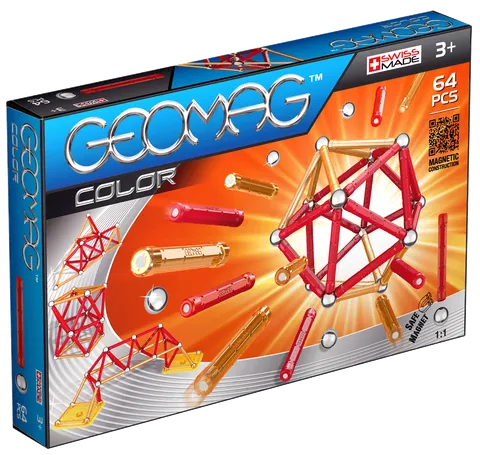 Geomag Magnetic Color Construction Toys 64 pcs