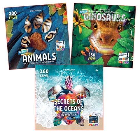 Wow Encyclopaedia In Augmented Reality Series (A set of 3 Books)