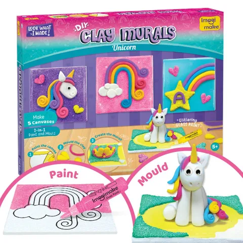 Imagimake Clay Murals Unicorn