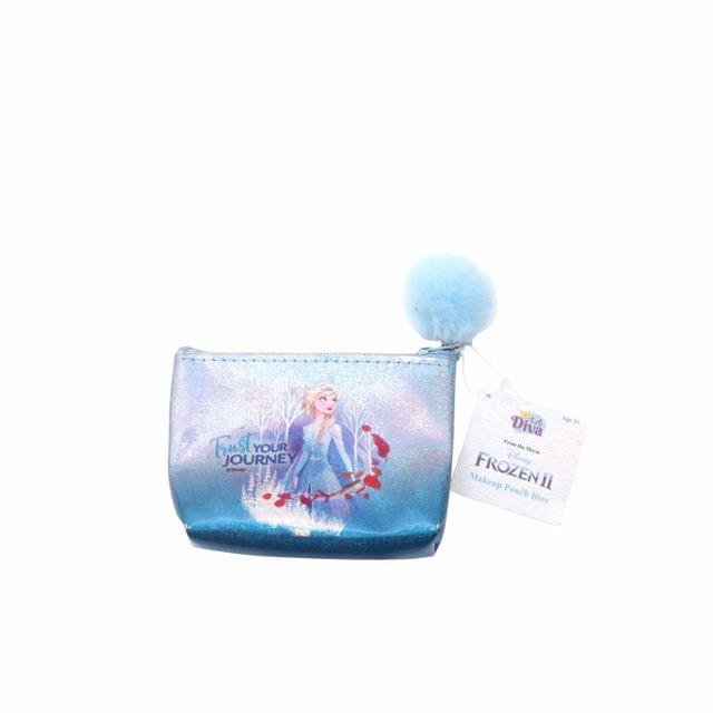 Lil Diva Disney Frozen II Multipurpose Pouch In Blue Color