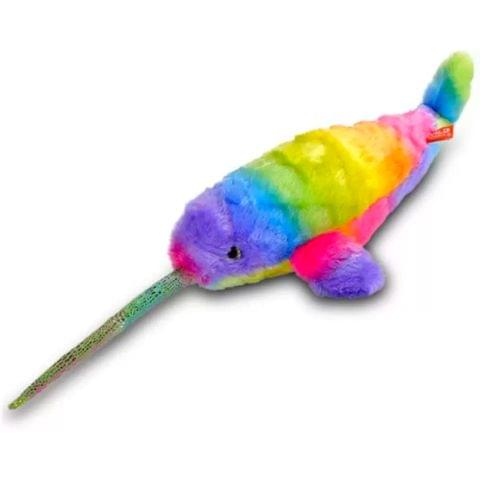 Wild Republic Rainbowkins Narwhal 12 inches