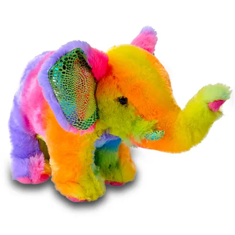 Wild Republic Rainbowkins Elephant 12"