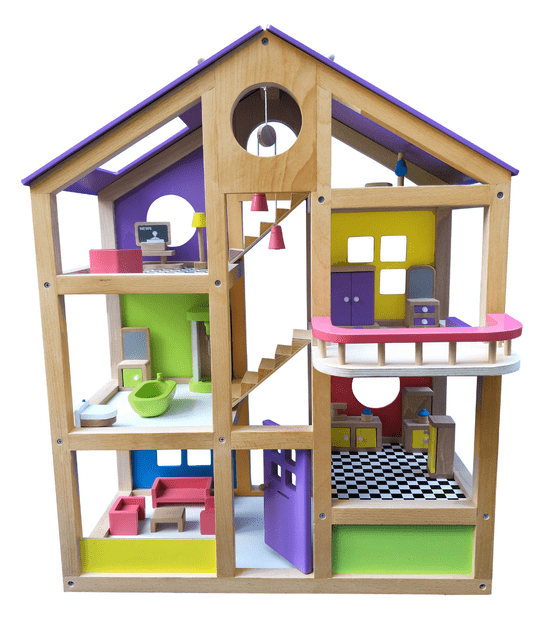 Hilife Playful Furnished Doll House