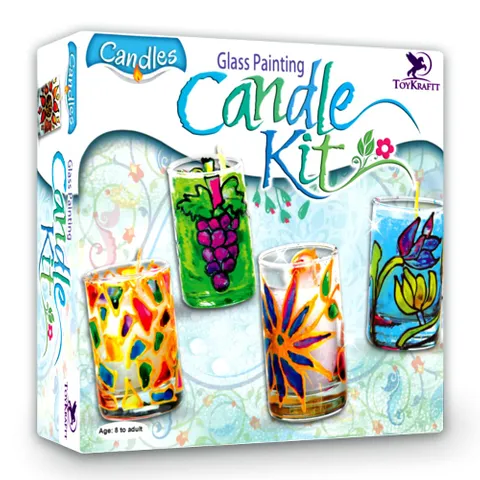 Toykraft Glass Painting Candle Making Kit