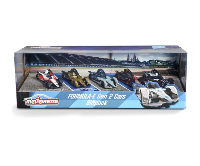 Majorette Die Cast Formula-E Gen 2 Cars 5 Car pack