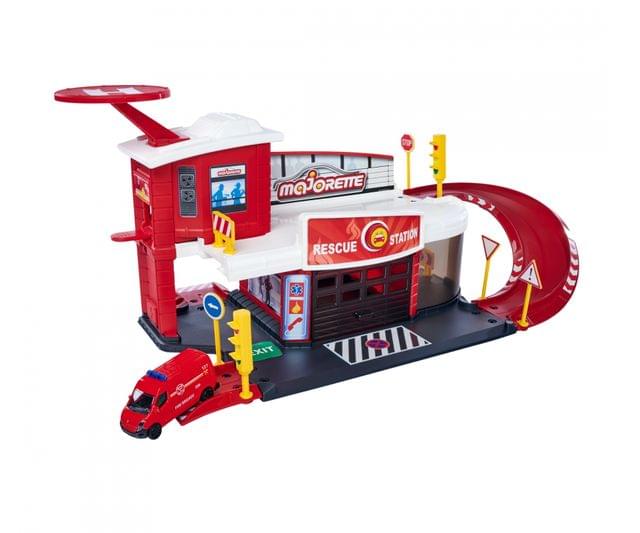 Majorette Creatix Rescue Station + 1 Vehicle