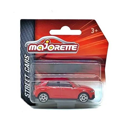 Majorette Die Cast Street Cars Audi A1 Sportback Red