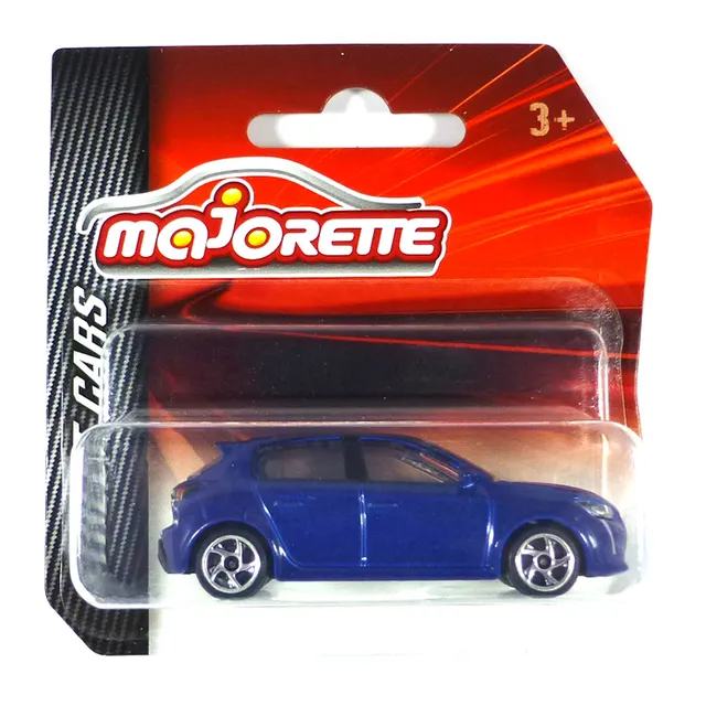 Majorette Die Cast Street Cars Peugeot 208 Blue Metallic