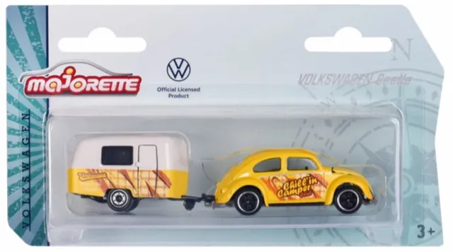Majorette Volkswagen The Originals Beetle with Trailer
