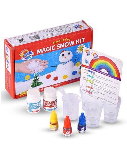 DIY Science Three-in-One Magic Snow Kit