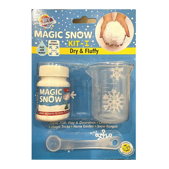 DIY Science Magic Snow Kit
