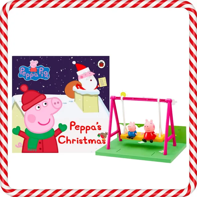 Peppa Pig: Peppa's Christmas & Playground Swing